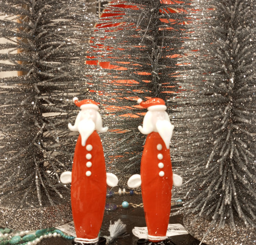 Santa Claus Murano glass - Papa Noël H.11cm
